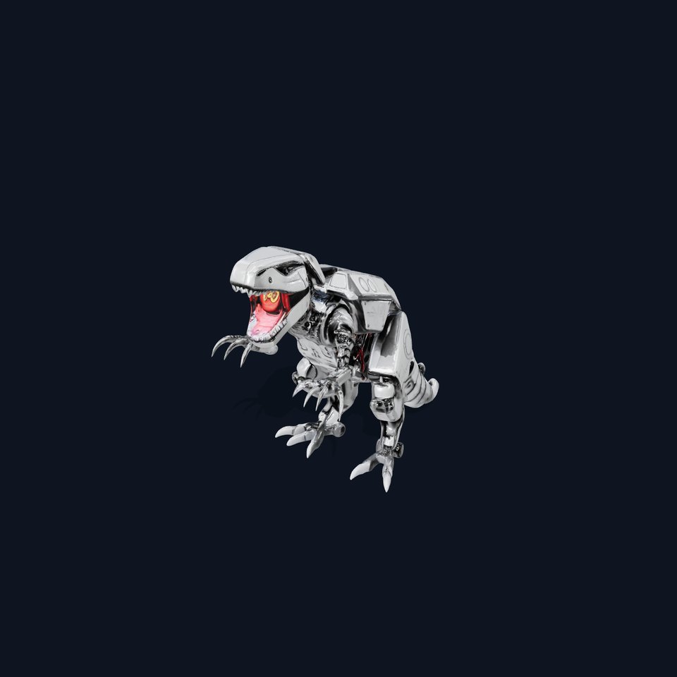 Futuristic Mechanical Dinosaur Model Pack